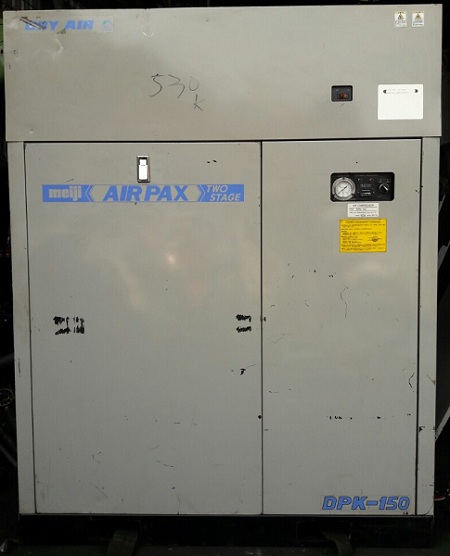 Máy nén khí piston Meiji Airpax DPK-150 có tách ẩm